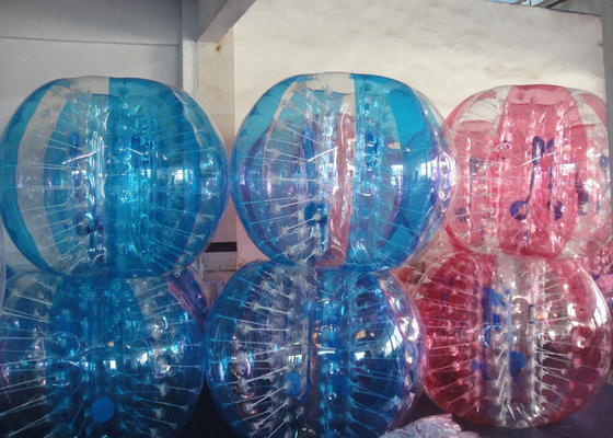 Bunter aufblasbarer Blasen-Ball Zorbing-Fußball-Stoßball für Spiel im Freien
