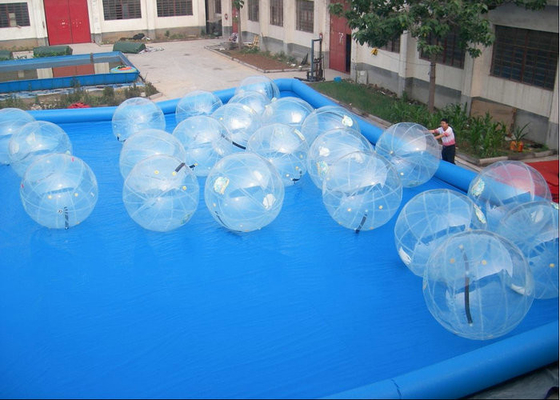 Stärke PVC im Freien/TPU der Aqua-gehendes aufblasbares Spielwaren-1.0mm großformatig