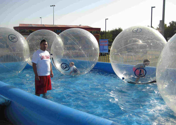 Logo Druck- riesiger Blasen-Ball Klima-Friendy beim Wasser-Spiel-Spielen