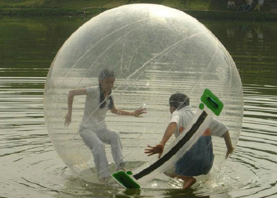 Logo Druck- riesiger Blasen-Ball Klima-Friendy beim Wasser-Spiel-Spielen