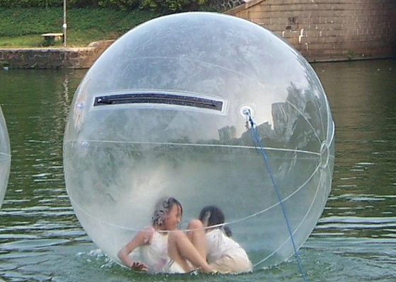 Logo Druck- riesiger Blasen-Ball Klima-Friendy beim Wasser-Spiel-Spielen