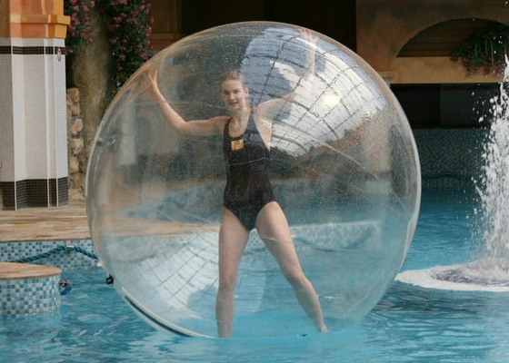 Klarer aufblasbarer Blasen-Ball TPU 1.8m - 3.0.M Durchmesser für das Wasser-Gehen
