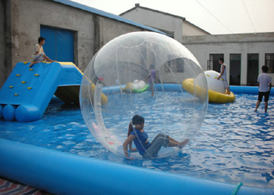 Wasser-im Freien gehender Ball, Weg auf Wasser-Blasen-hohem Haltbarkeit PVC/TPU
