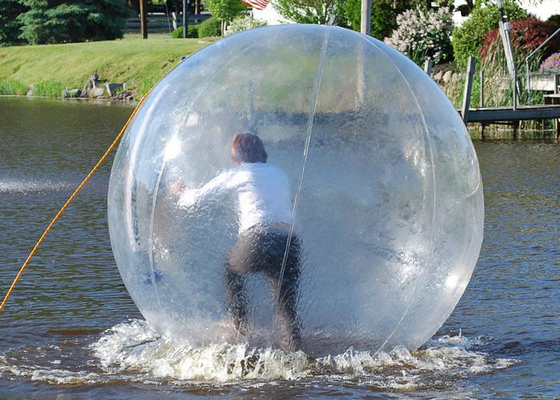 Wasser-im Freien gehender Ball, Weg auf Wasser-Blasen-hohem Haltbarkeit PVC/TPU