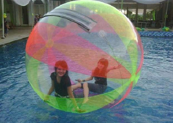 Sicherheits-Seil-Verbindungs-aufblasbarer gehender Ball, Weg auf Durchmesser der Wasser-Blasen-2.0m 2.5m