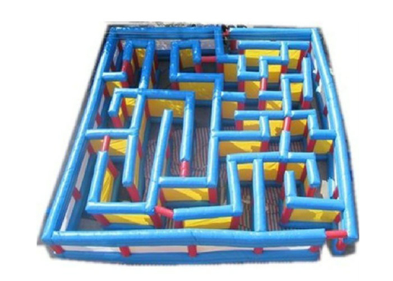 Blaue Farbaufblasbare Sport-Spielwaren hergestellt von hochfester Stärke PVC-Plane