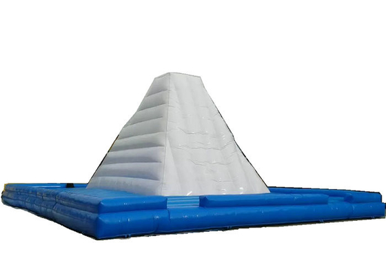 Kommerzieller aufblasbarer Kletterwand, Explosions-Klettern-Wand-Plato PVC-Plane