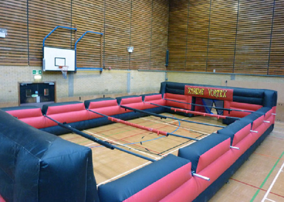 Bleifreier aufblasbarer Fußballplatz Eco freundliches Plato PVC-Plane Soem/ODM angenommen
