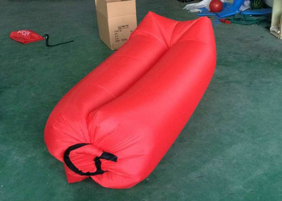 Leicht tragendes aufblasbare Schlafcouch-buntes Drucken für das Strand-Stillstehen