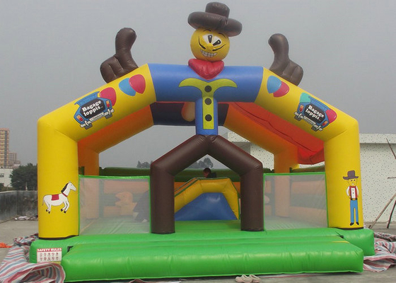 Clown-Charakter-aufblasbares federnd Schloss-sichere Plato PVC-Plane BC-011