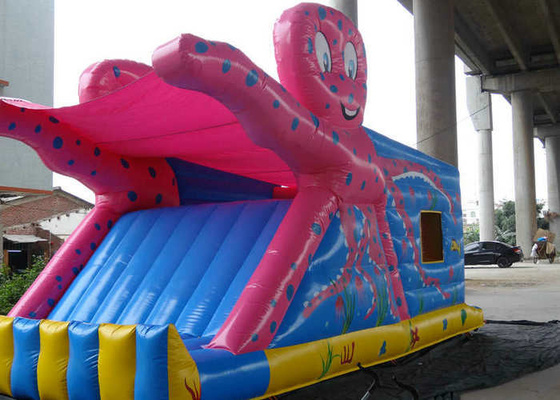 Kraken-Muster-aufblasbares federnd Schloss-buntes Drucken mit Dia