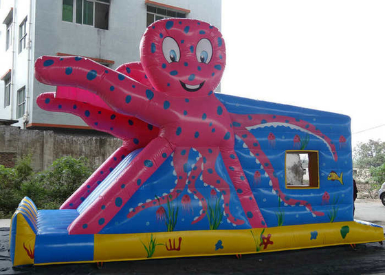 Kraken-Muster-aufblasbares federnd Schloss-buntes Drucken mit Dia