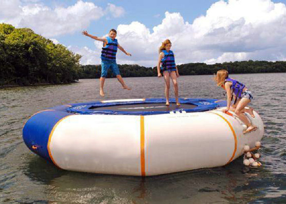 Unterhaltungs-im Freien aufblasbares Wasser spielt 3 - 6m der Durchmesser-Leck-Beweis PVC