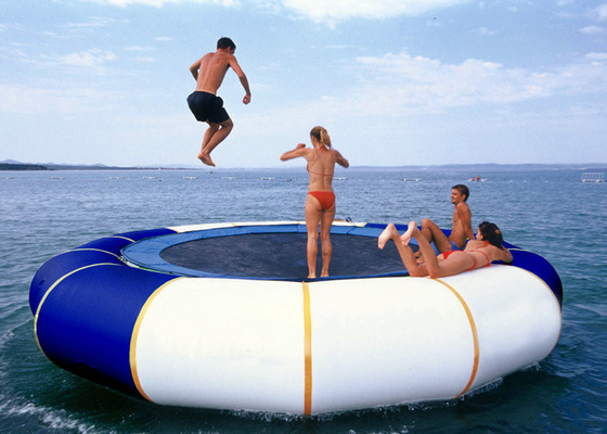 Unterhaltungs-im Freien aufblasbares Wasser spielt 3 - 6m der Durchmesser-Leck-Beweis PVC
