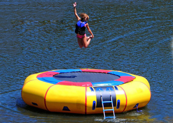 Kundenspezifisches Druckaufblasbare Wasser-Trampoline Eco freundlich für Wasser-Park