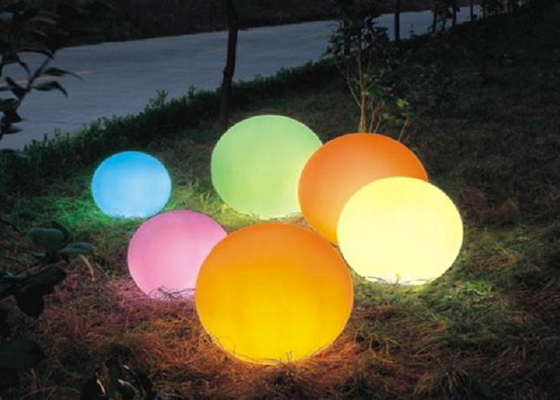 Farbige LED leuchten Inflatables PVC-Helium-Luft-Ballon für Himmel-Werbung