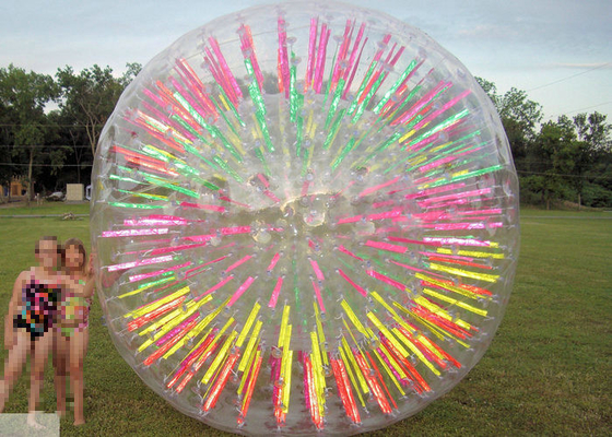 LED beleuchtetes aufblasbarer Hamster-Ball-wasserdichtes Unterhaltungs-Sport-Spiel im Freien