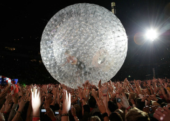 Großer Explosions-Blasen-Ball Eco freundlicher, aufblasbarer Hamster-Ball-hohe Transparenz