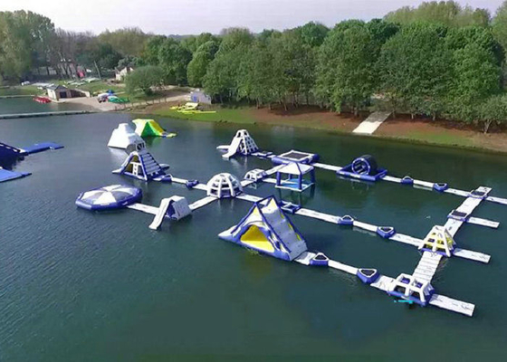 Aufregender Sport, der Wasser-Park, aufblasbare Aqua-Park PVC-Planen-Materialien schwimmt