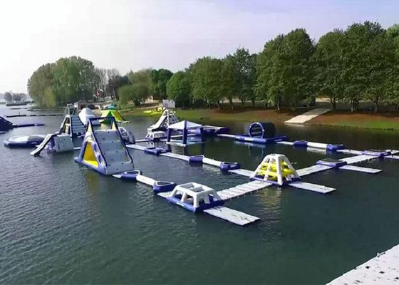 Aufregender Sport, der Wasser-Park, aufblasbare Aqua-Park PVC-Planen-Materialien schwimmt