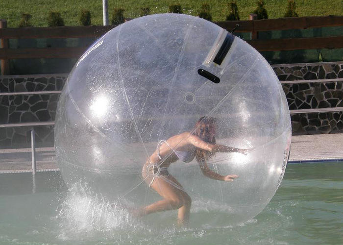 Stärke PVC im Freien/TPU der Aqua-gehendes aufblasbares Spielwaren-1.0mm großformatig