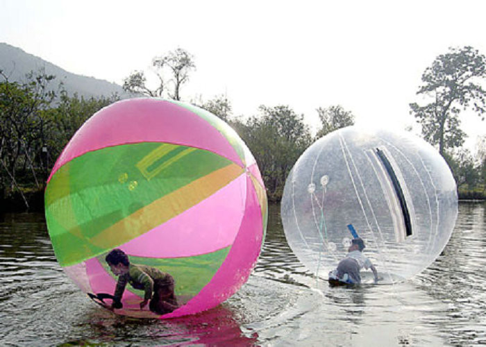 Sicherheits-Seil-Verbindungs-aufblasbarer gehender Ball, Weg auf Durchmesser der Wasser-Blasen-2.0m 2.5m